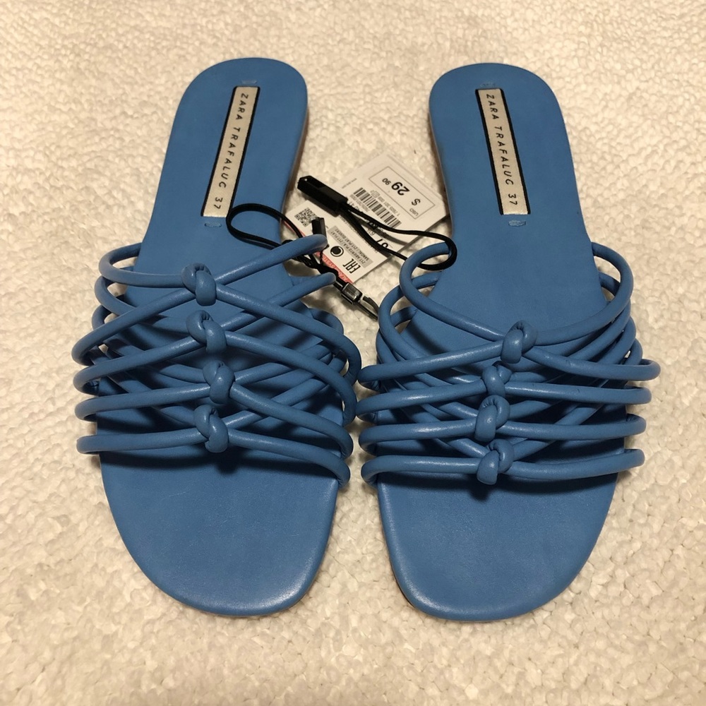 Zara Strappy Slides